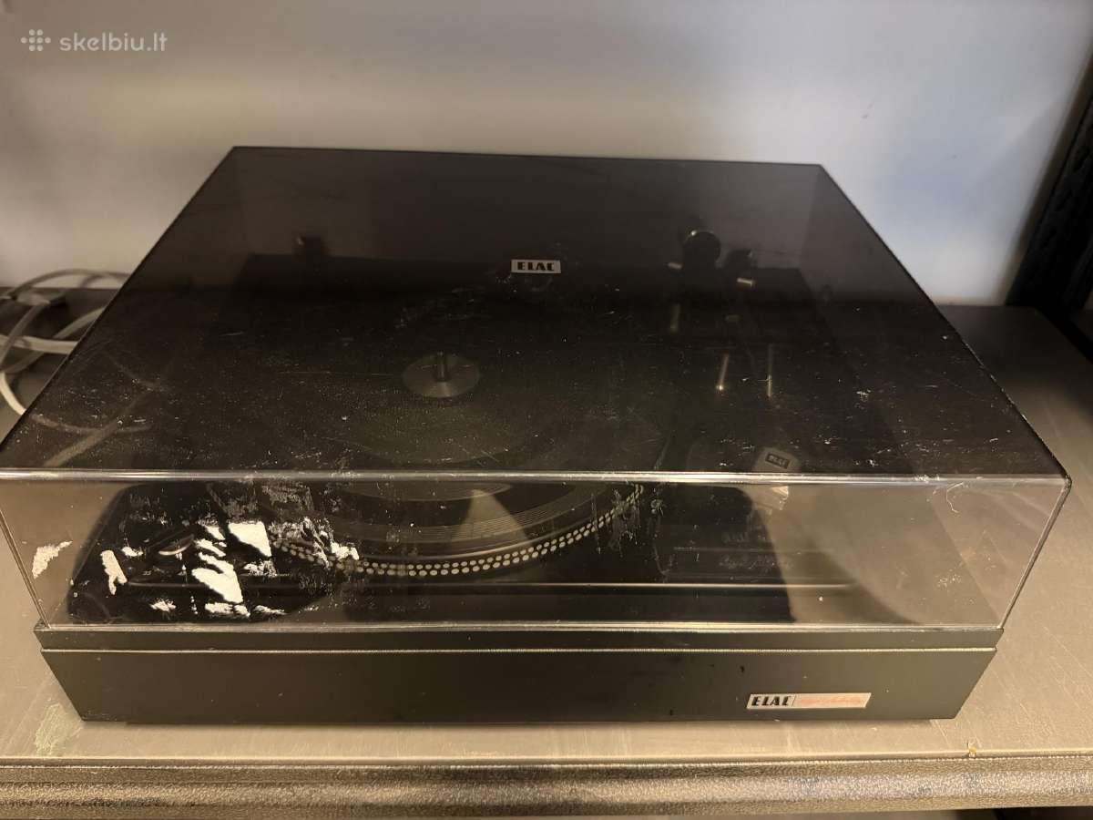 Elac 816 patefonas / nutrukęs dirželis