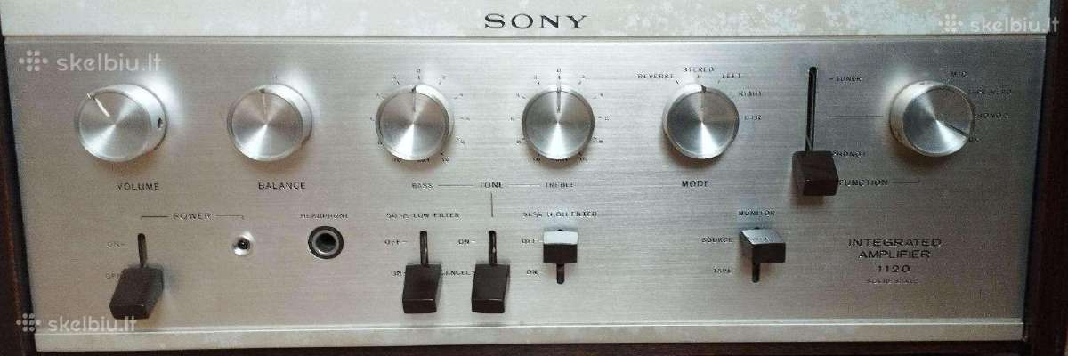Sony Ta-1120a stiprintuvas - nuotraukos Nr. 3
