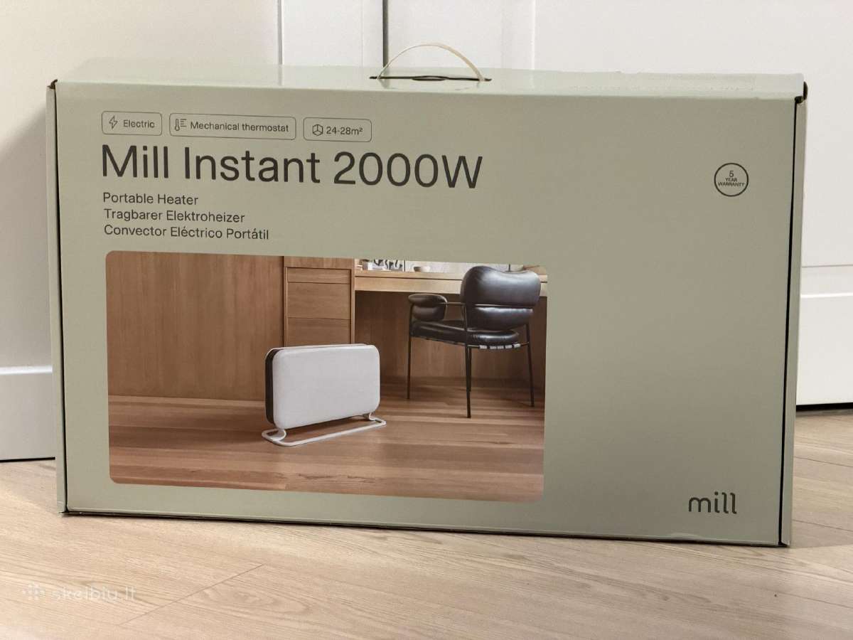 Elektrinis šildytuvas Mill Instant 2000w