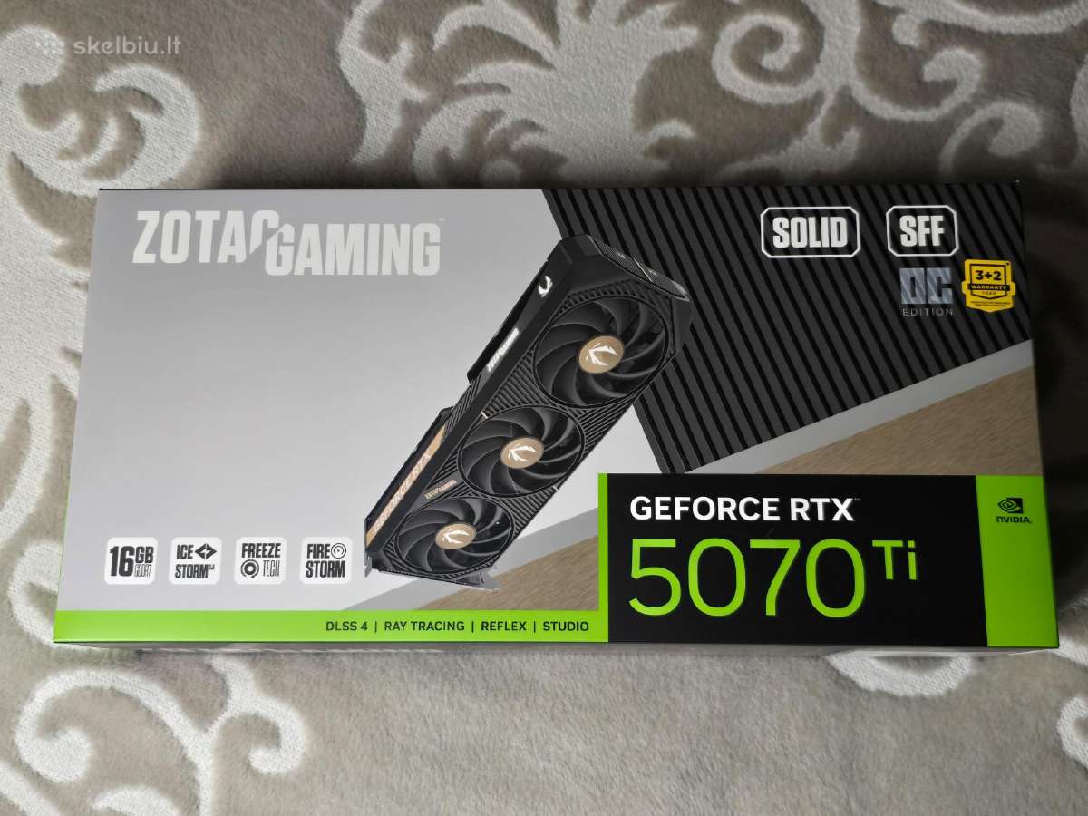 Zotac Gaming Geforce Rtx 5070 Ti Solid Sff Oc 16gb