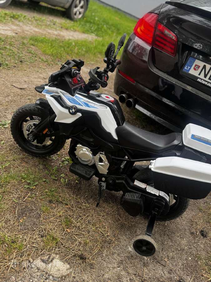 Bmw GT elektromobilis vaikiškas motociklas