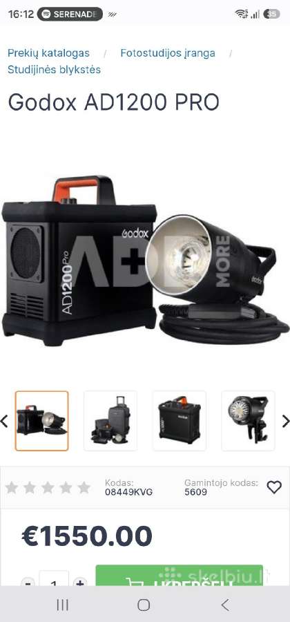 Godox blykstės, įvairūs softboxai, nikon z - nuotraukos Nr. 18