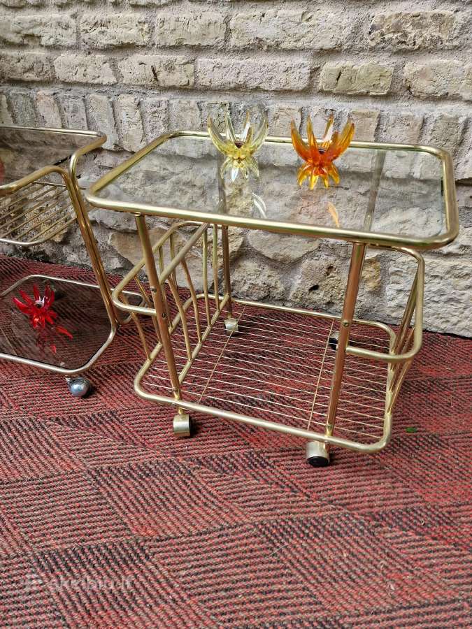 Vintažiniai mid century Bauhaus st. staliukai - nuotraukos Nr. 26