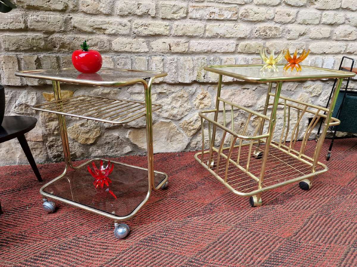 Vintažiniai mid century Bauhaus st. staliukai - nuotraukos Nr. 28