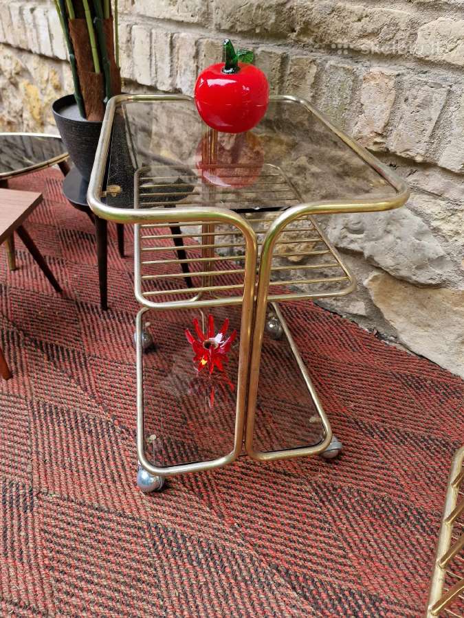 Vintažiniai mid century Bauhaus st. staliukai - nuotraukos Nr. 29
