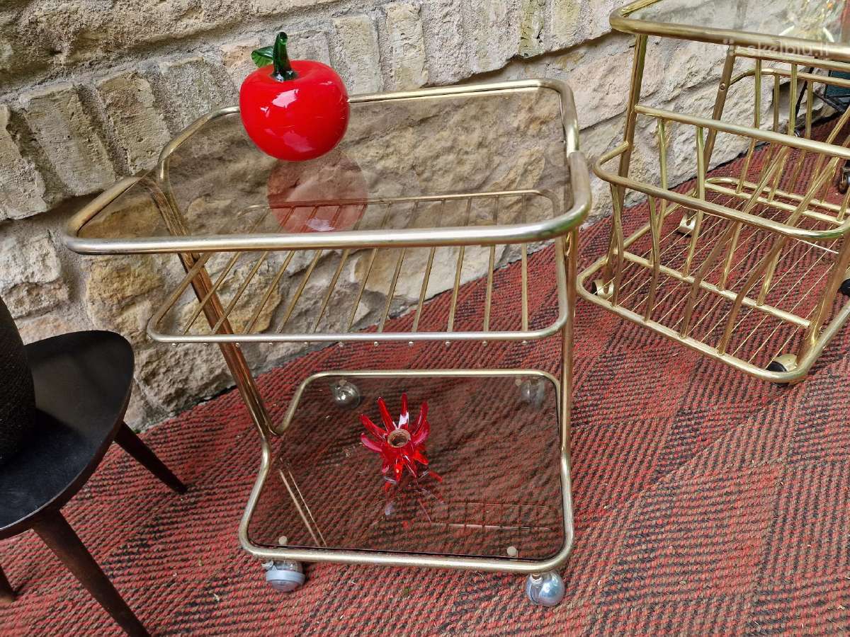 Vintažiniai mid century Bauhaus st. staliukai - nuotraukos Nr. 31