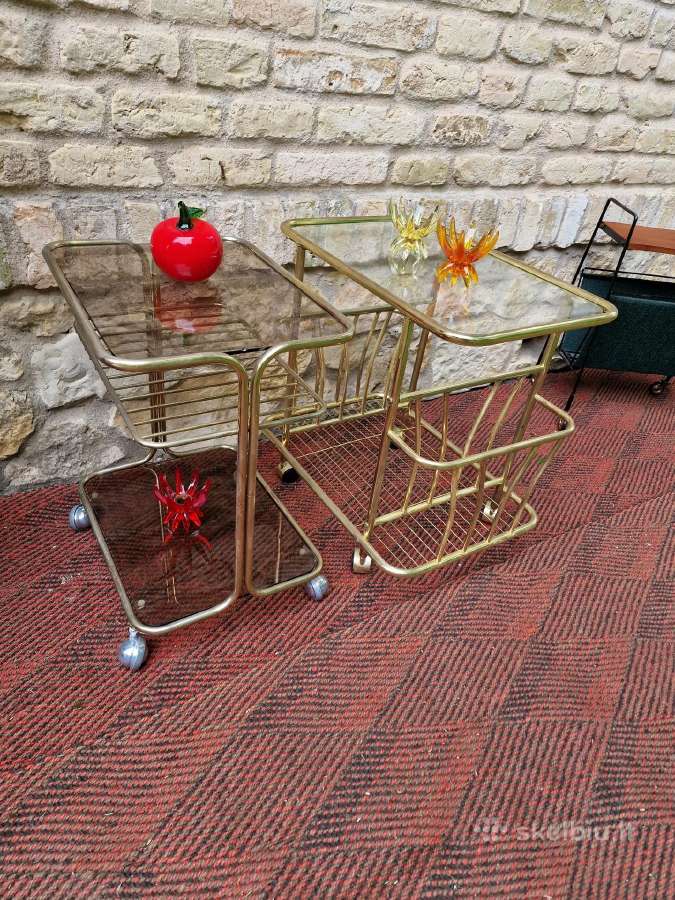 Vintažiniai mid century Bauhaus st. staliukai - nuotraukos Nr. 33