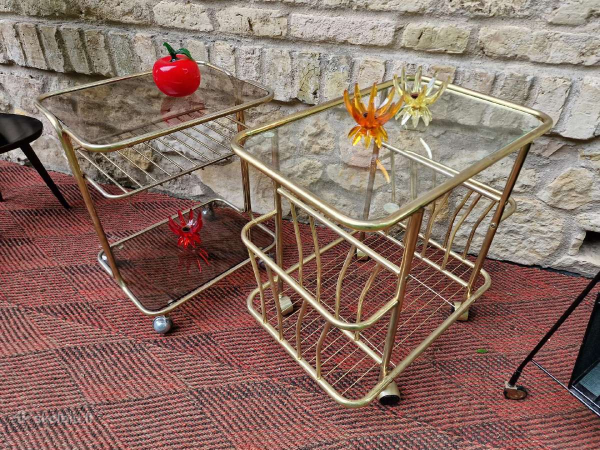 Vintažiniai mid century Bauhaus st. staliukai - nuotraukos Nr. 34