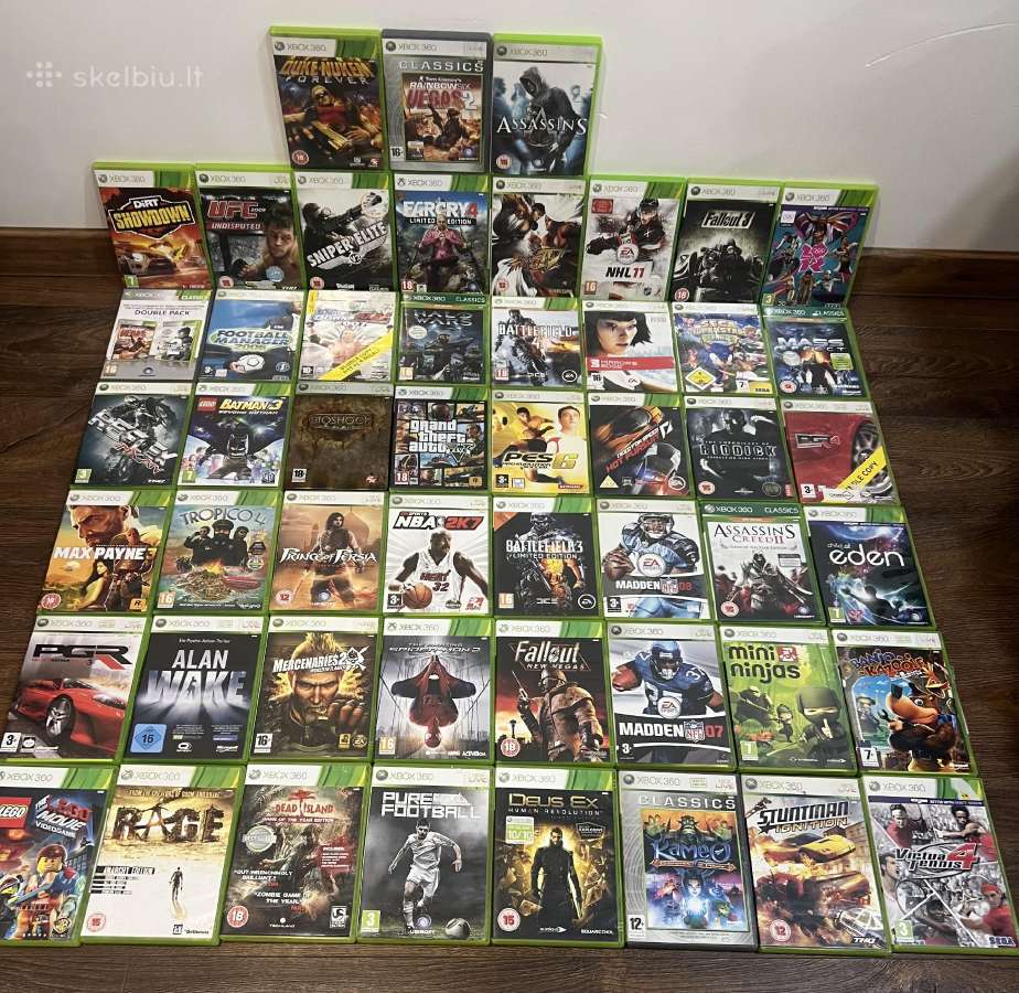 Xbox 360 žaidimai/atnaujinta 2026-06-04 - nuotraukos Nr. 4