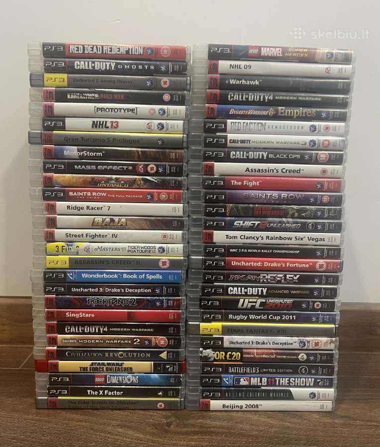 PS3 žaidimai/atnaujinta/ 2026-06-04 - nuotraukos Nr. 2