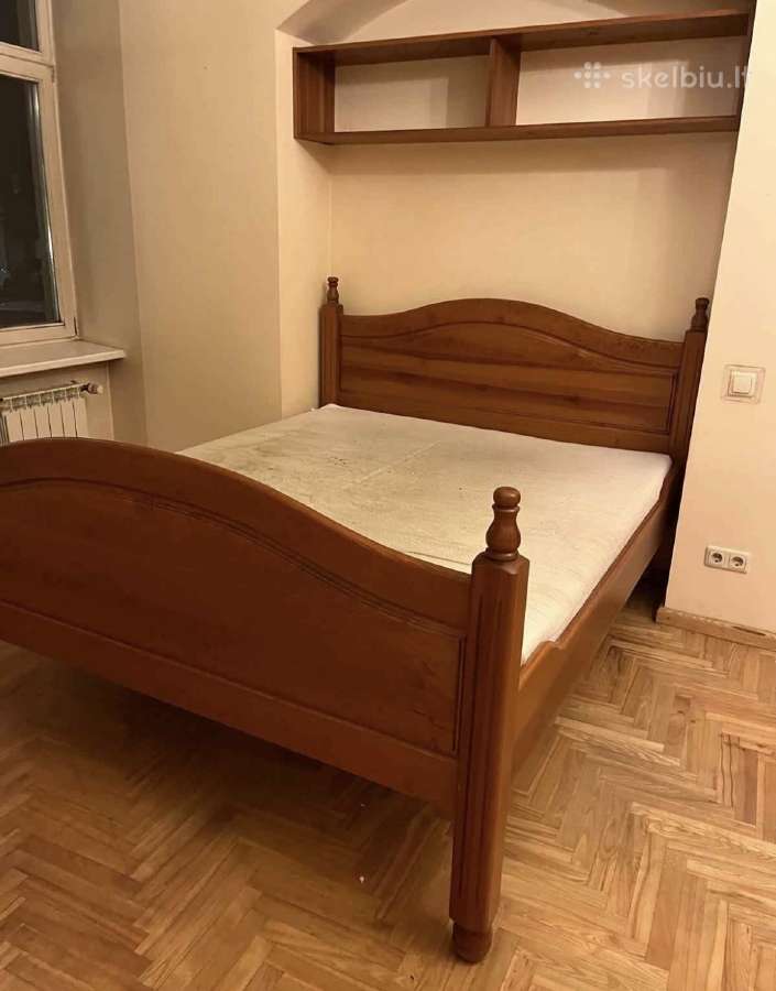 Raudonmedžio lovos rėmas 180x200
