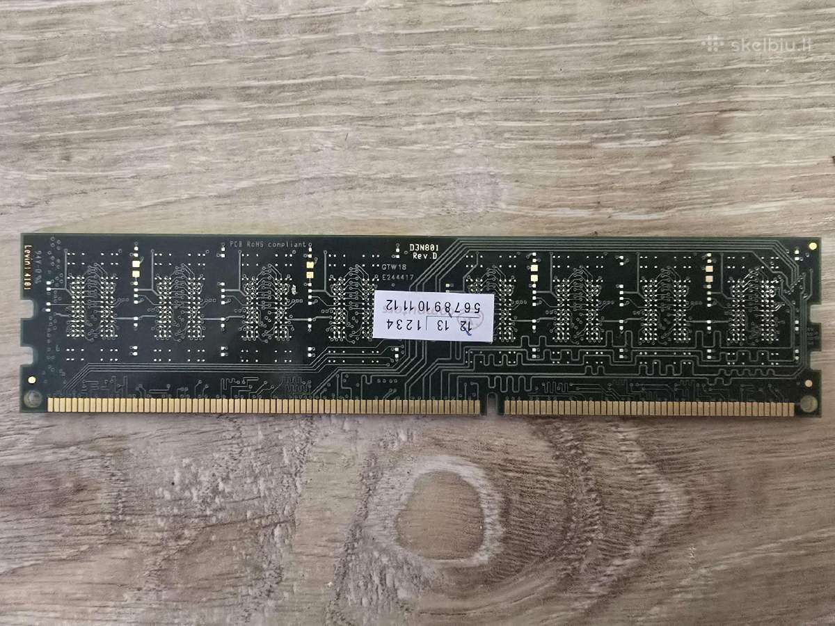 2gb Ddr3-1333mhz - nuotraukos Nr. 2