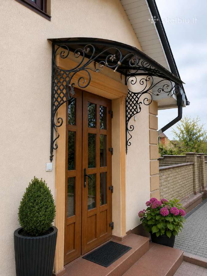 Stogelių gamyba Stogeliai virš durų Kalviški s - nuotraukos Nr. 5