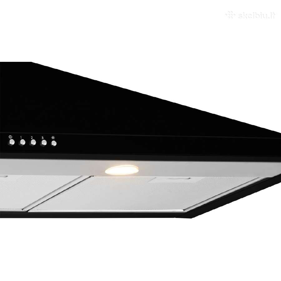 Leisure H102pk“ 100 cm gartraukis su kaminu, juod. - nuotraukos Nr. 3