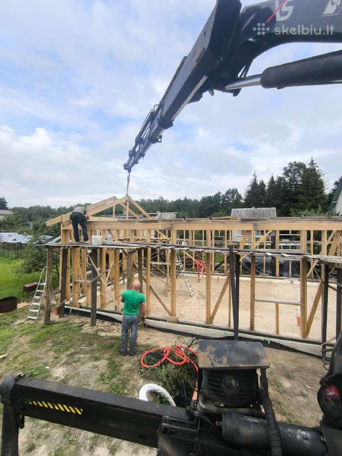 Fiskaras Šiauliuose. 6,8m platforma , 15m kranas. - nuotraukos Nr. 2