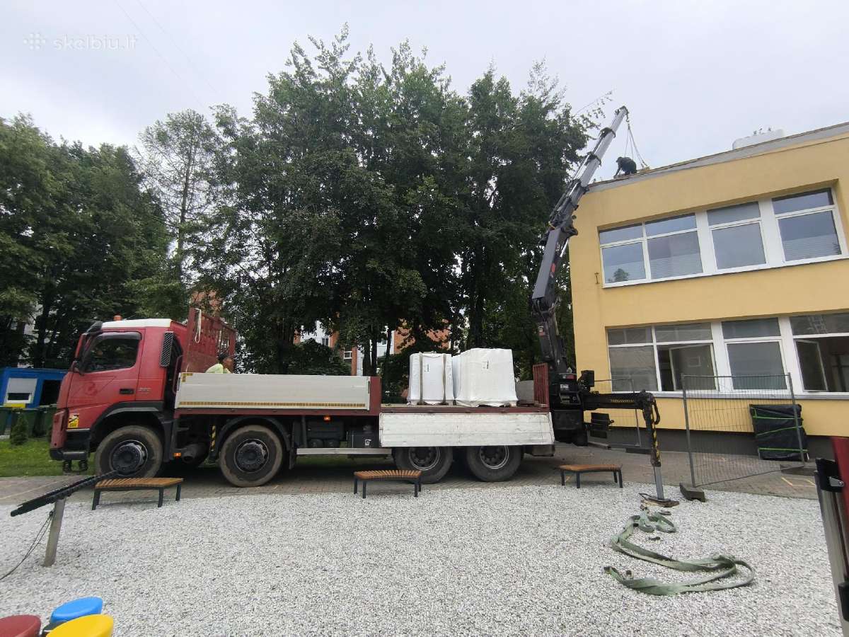 Fiskaras Šiauliuose. 6,8m platforma , 15m kranas. - nuotraukos Nr. 5