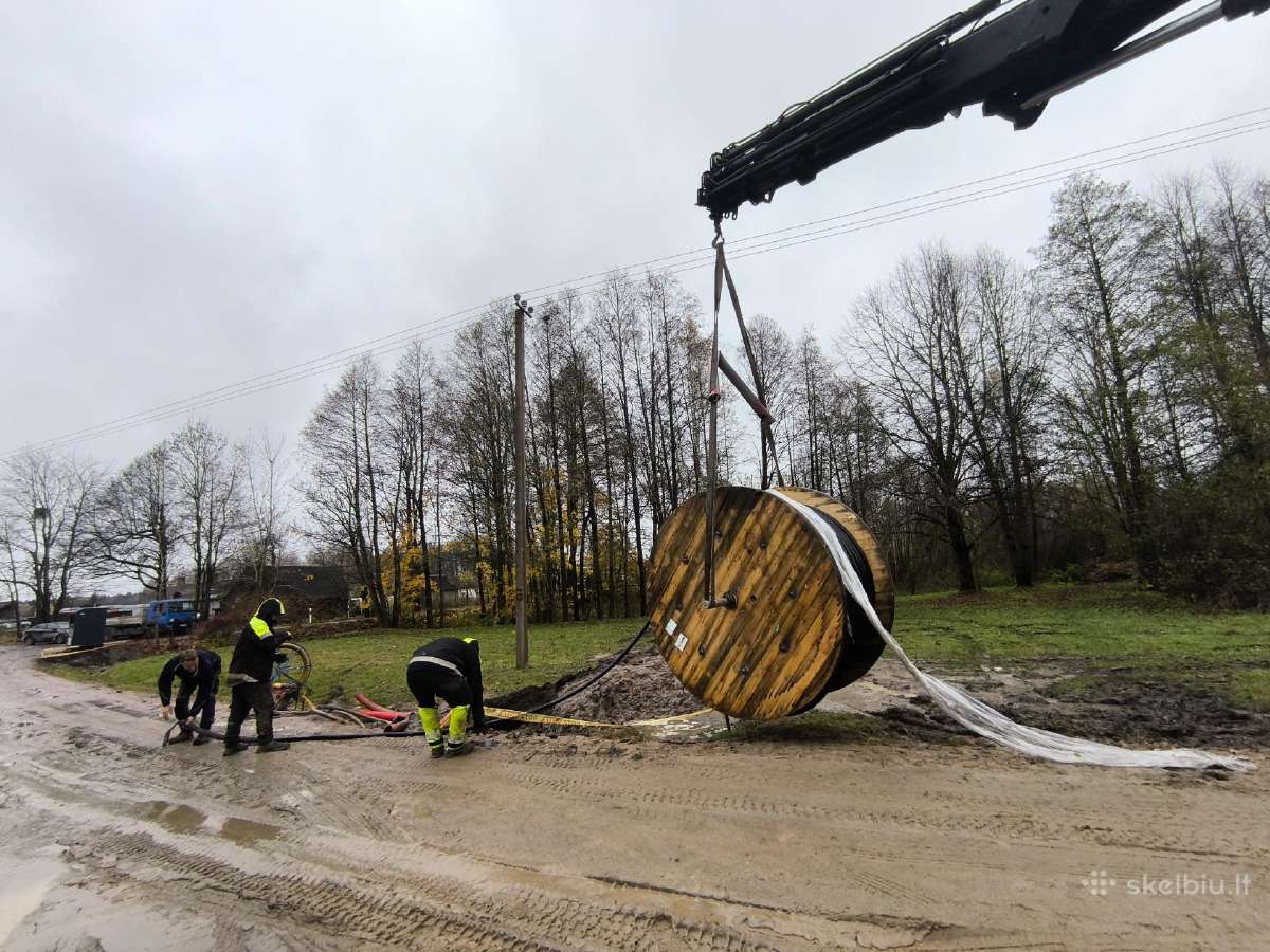 Fiskaras Šiauliuose. 6,8m platforma , 15m kranas. - nuotraukos Nr. 9