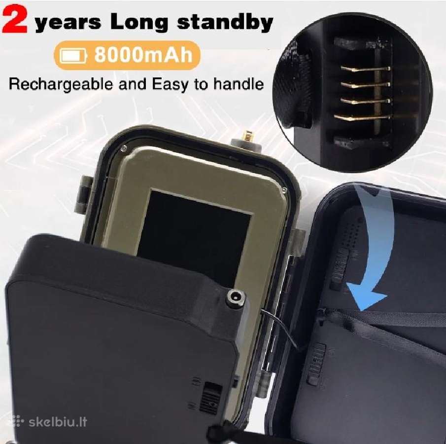 Naujas modelis! Medžioklinė lauko kamera Hc950 pro - nuotraukos Nr. 4