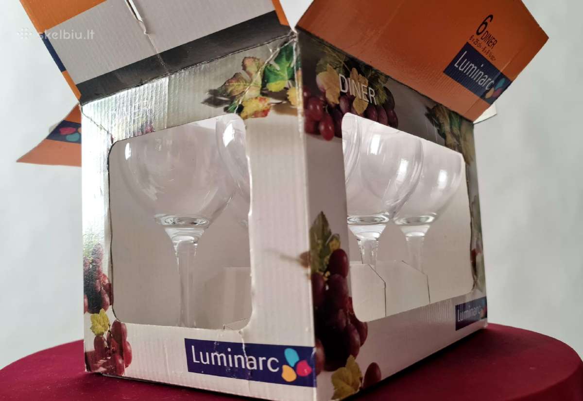 Naujos taurės Luminarc - nuotraukos Nr. 2