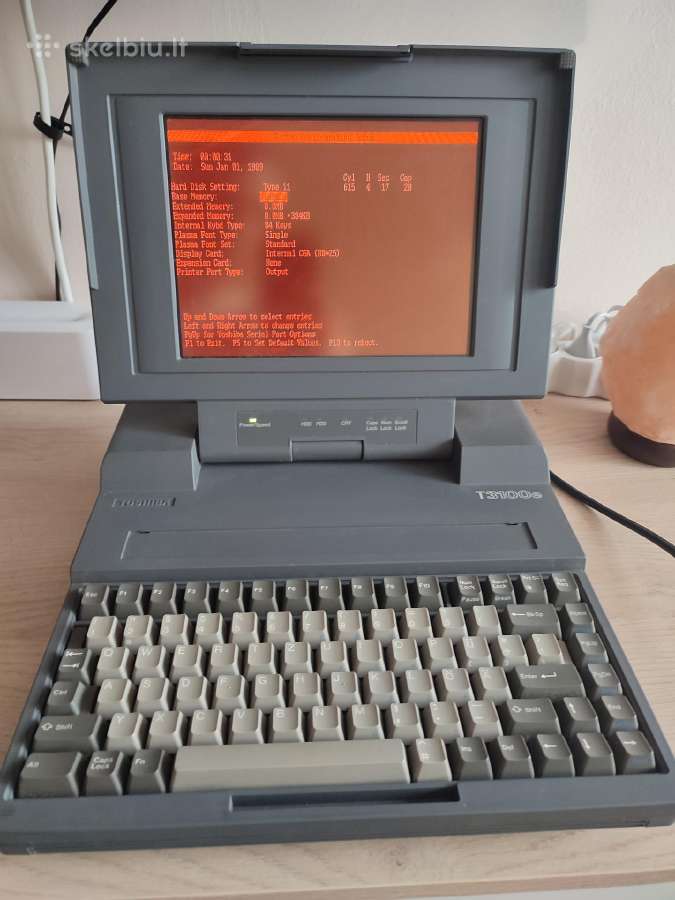 Toshiba T3100e + Cinet As