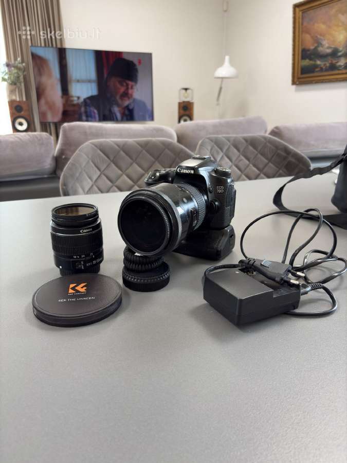 Canon 70d Sigma 18-35mm f1.8 Art + Priedai