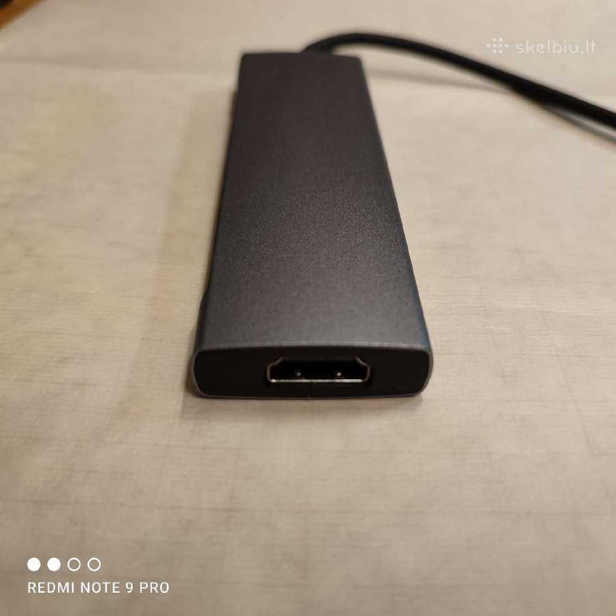 Usb c hub - lizdų išplėtimo stotelė