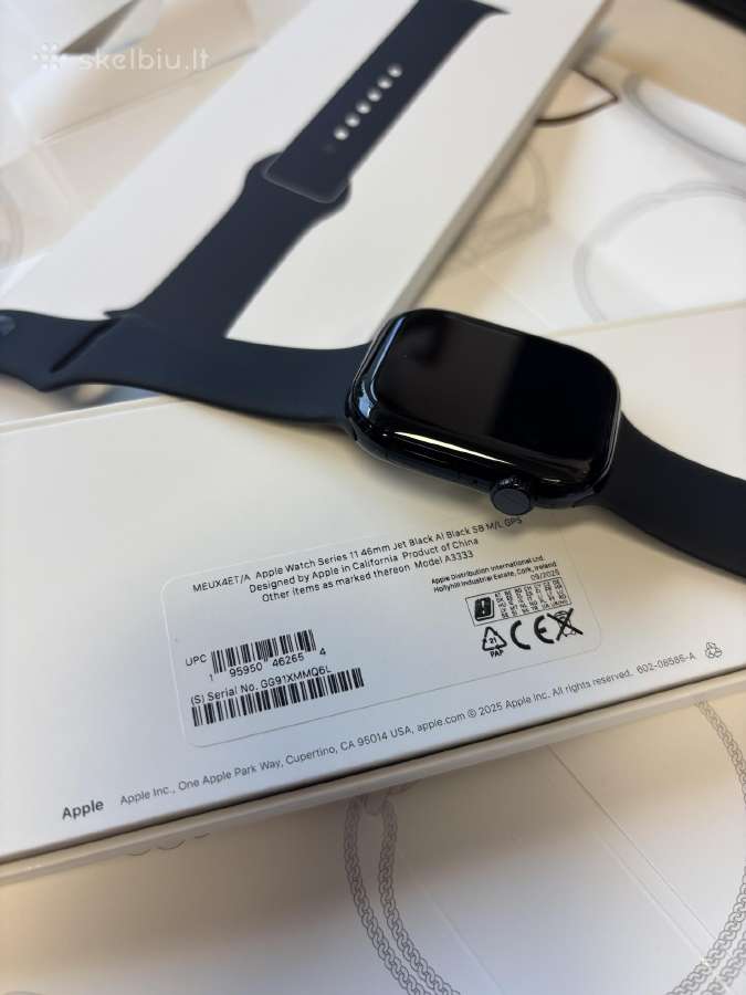 Apple watch 46mm jet black - nuotraukos Nr. 4