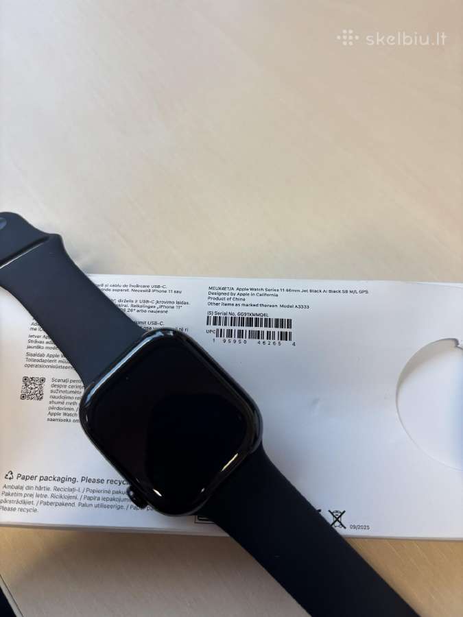 Apple watch 46mm jet black - nuotraukos Nr. 5