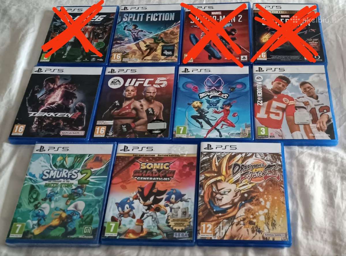 Ps4/ps5 Žaidimai Atnaujinta (06-06)