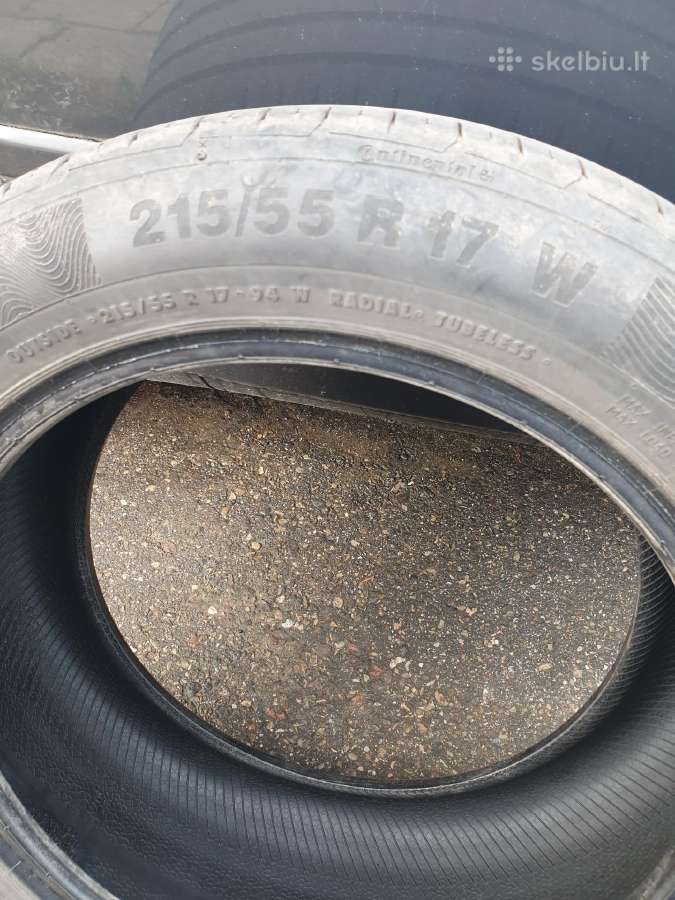 Padangos Continental 215/55 R17w - nuotraukos Nr. 4