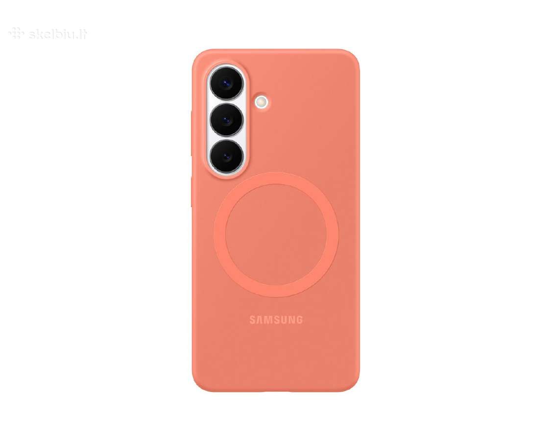 Samsung Galaxy S26 Silicone Magnet Case,coral Red - nuotraukos Nr. 5