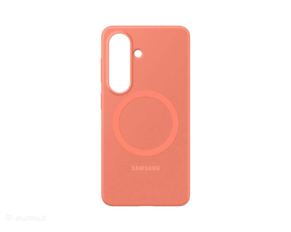 Samsung Galaxy S26 Silicone Magnet Case,coral Red - nuotraukos Nr. 6