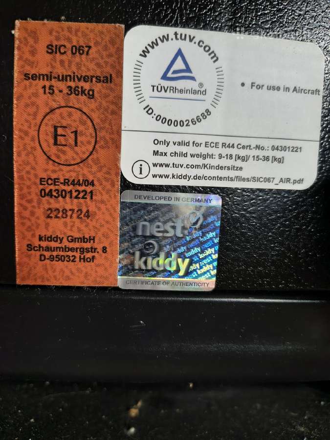 Dvi vaikiškos automobilinės kėdutės su isofix - nuotraukos Nr. 4
