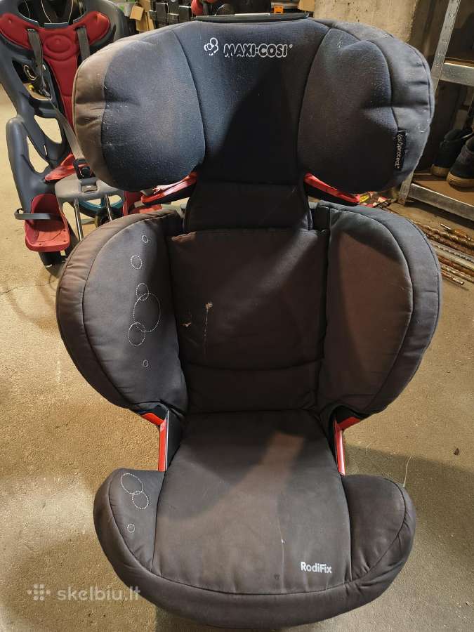 Dvi vaikiškos automobilinės kėdutės su isofix - nuotraukos Nr. 9