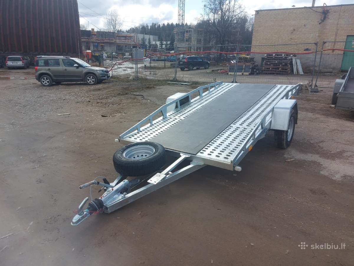 Parduodamas žemagrindis vienašis traliukas