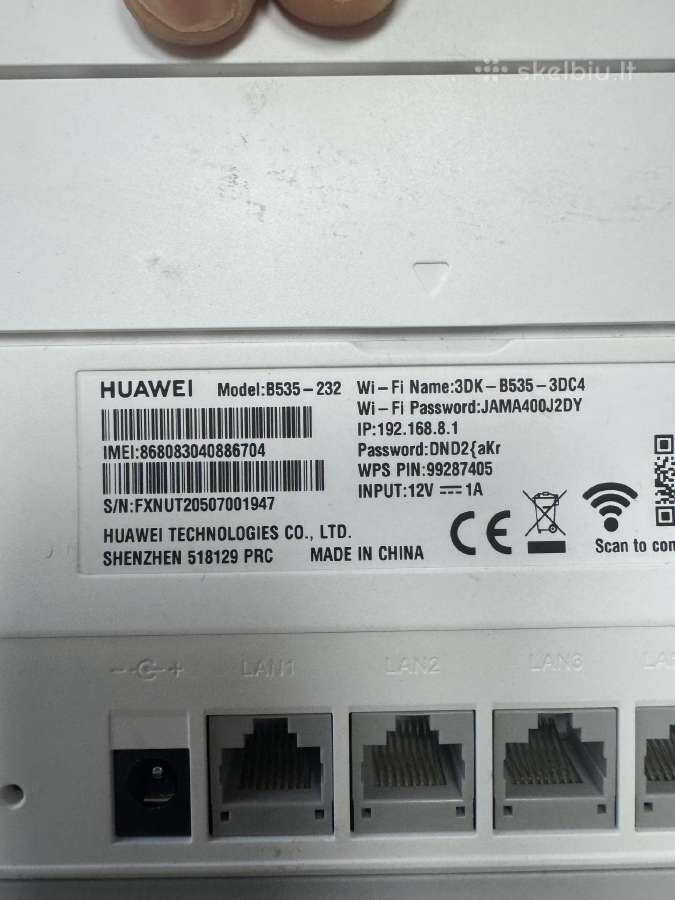 Huawei B535 4G modemas - nuotraukos Nr. 2