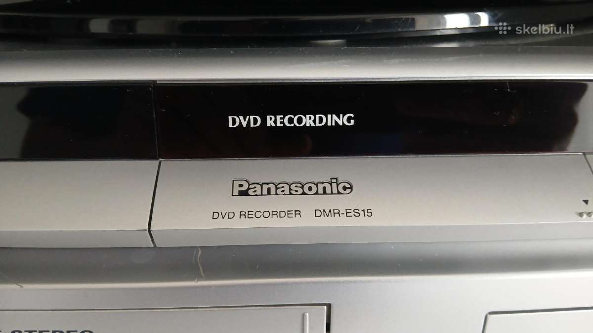 Panasonic Dmr-es15 Hi-end +Tbc