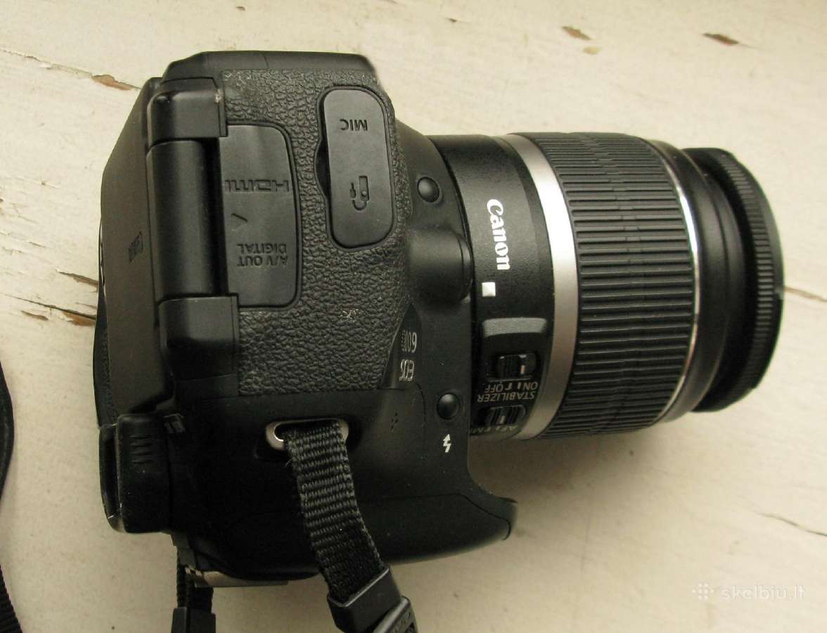 Canon 600d su obj. Canon Ef-s 18-55mm Is II - nuotraukos Nr. 5