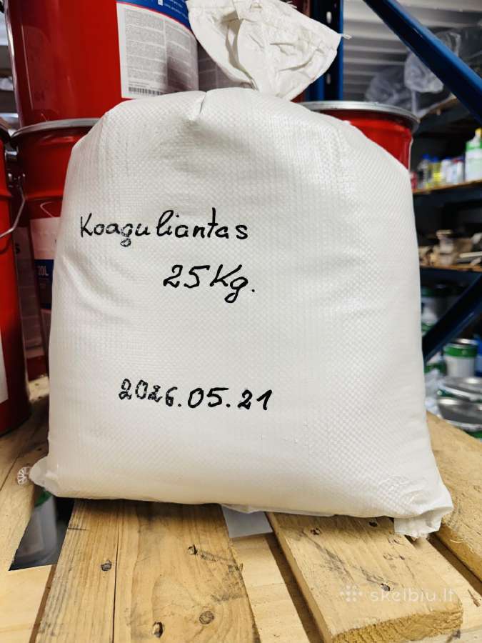 Koaguliantas dažams surišti