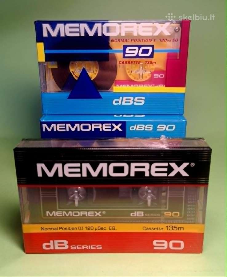 Memorex kasetės
