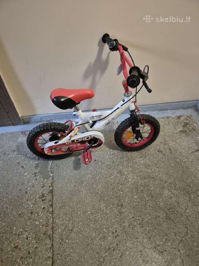 Vaikiškas dviratukas, 12 colių ratais