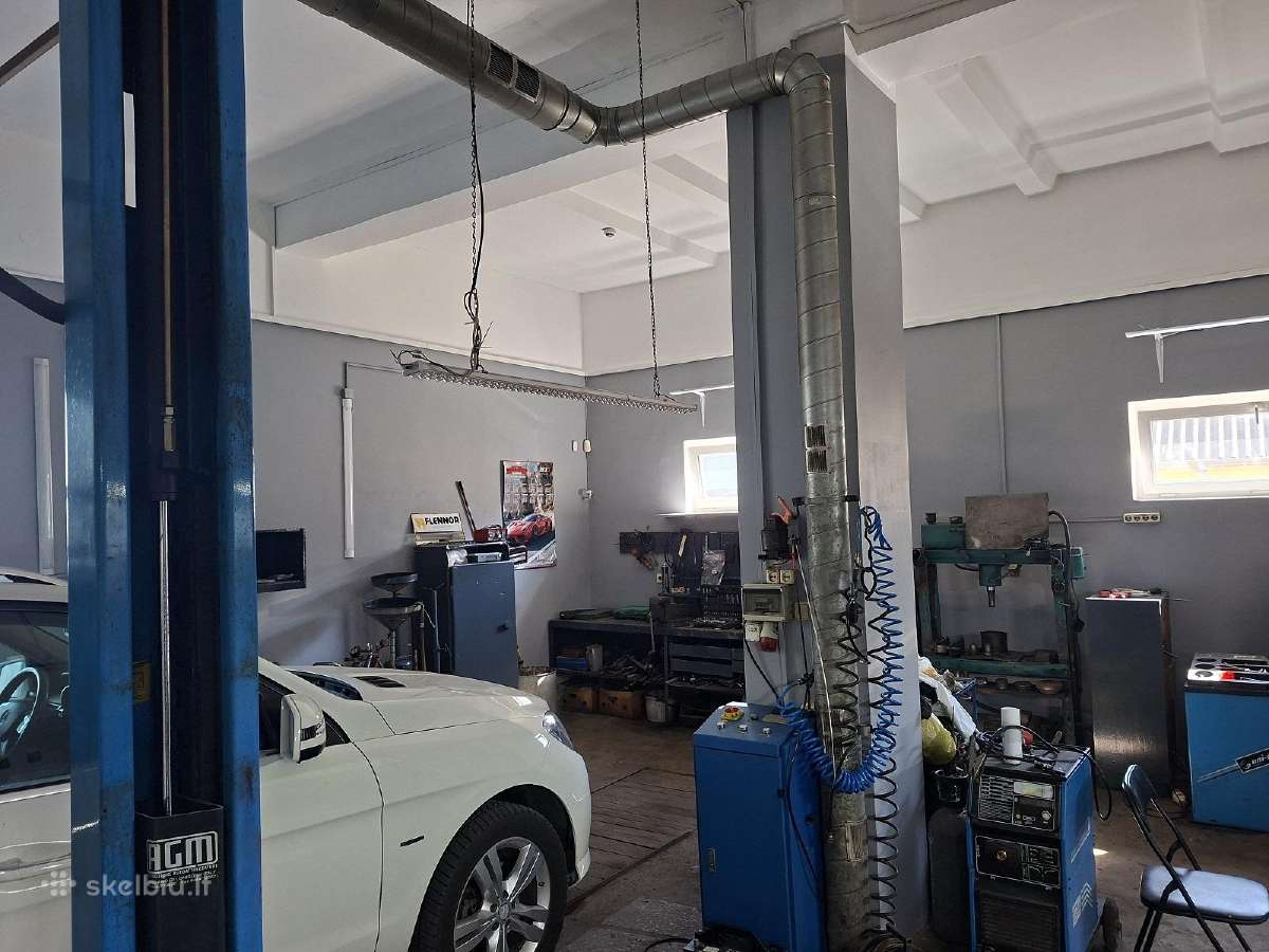 Išnuomojamas pilnai veiklai paruoštas Autoservisas