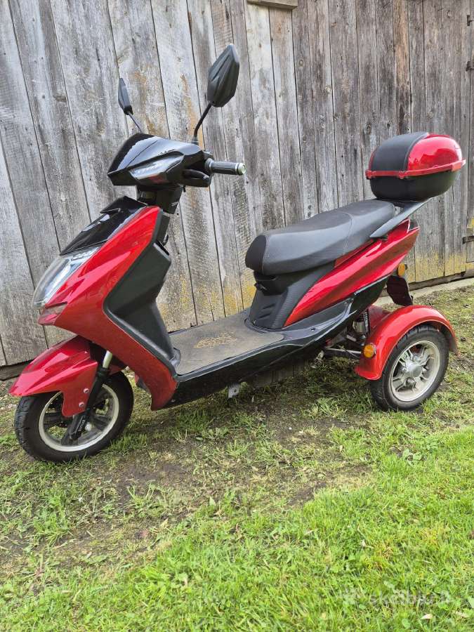 Elektrinis triratis motoroleris su Ličio baterija - nuotraukos Nr. 4