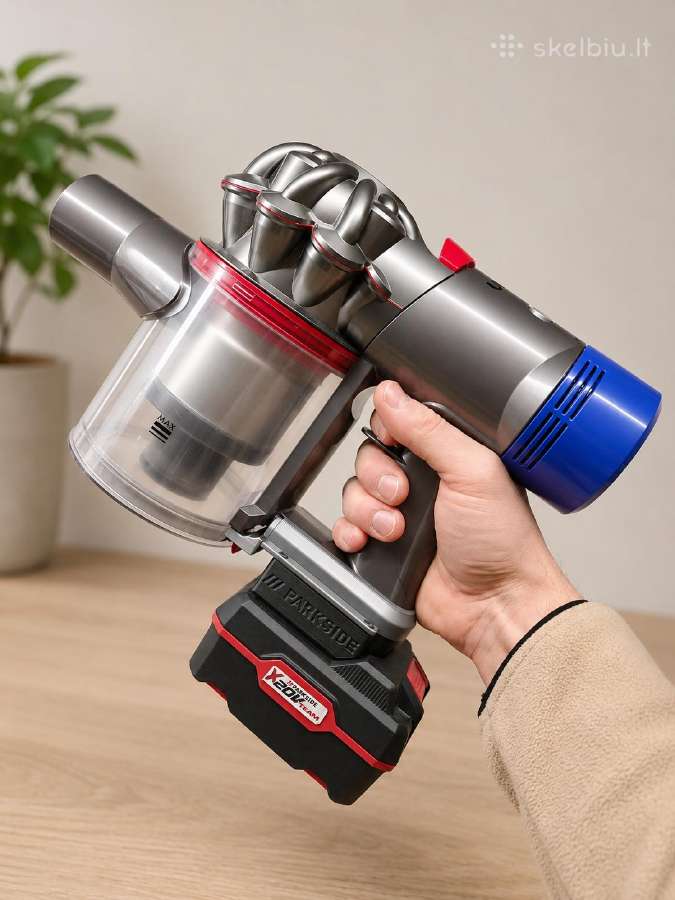 Parkside Dyson V7 V8 baterijos adapteris perėjimas