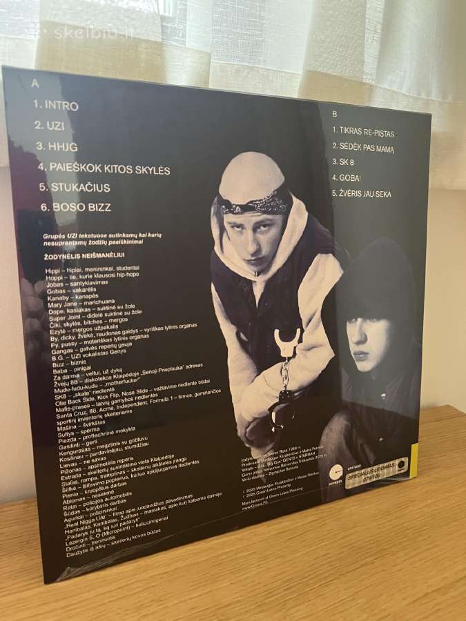 Uzi - Surišti viena virve vinilas - nuotraukos Nr. 2
