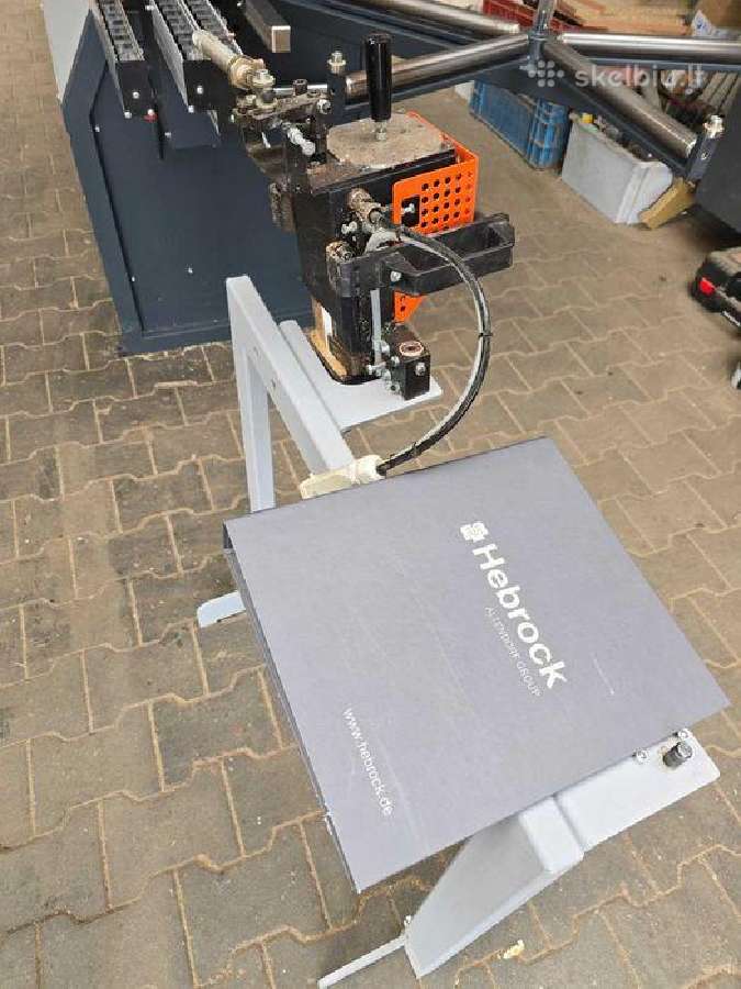 Briaunų laminavimo staklės Hebrock F5 - nuotraukos Nr. 5