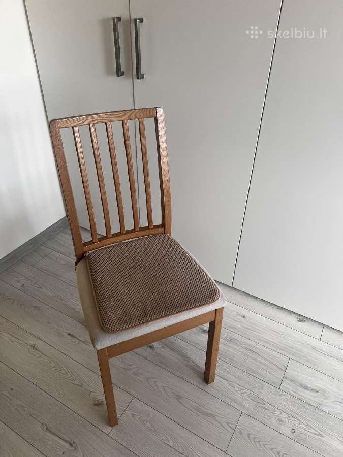 4 Ikea valgomojo kėdės Ekedalen modelis