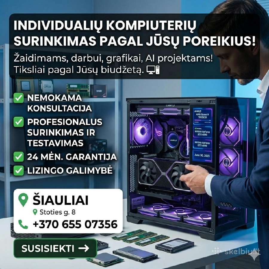 Individualių Kompiuterių Surinkimas
