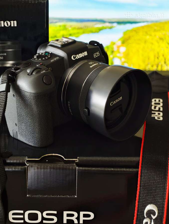 Canon Rp + canon rf 50mm 1.8 Stm. Nauji