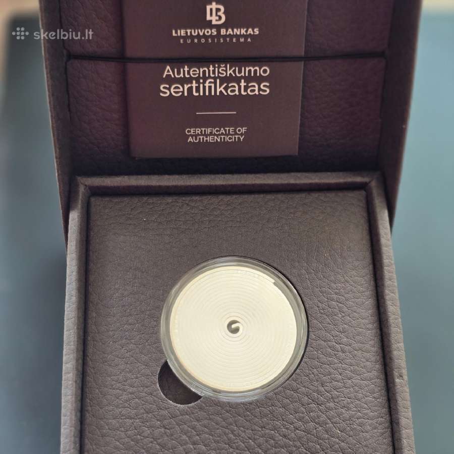 Lietuva 2025 20eu Ag999 28,28g Metro Cattolico